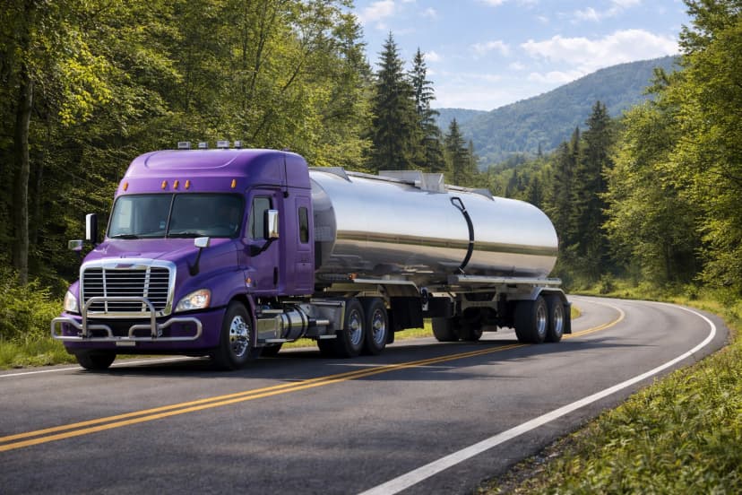 CDL 附加资格考试的罐车