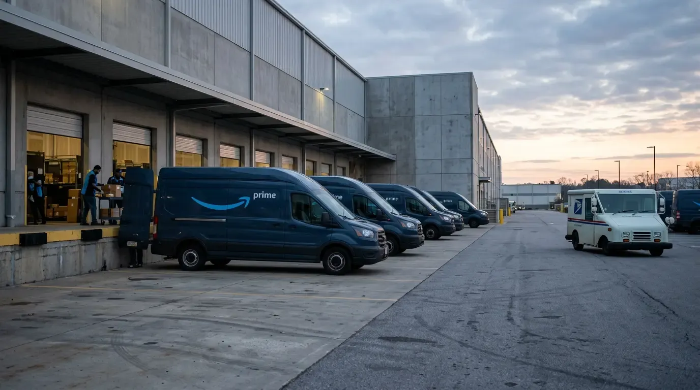 Amazon Logistics Approaches USPS in Parcel Deliveries: Varied Leadership Estimates for 2024–2025