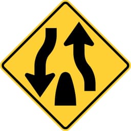 Divided Highway Ends