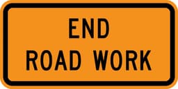 End Road Work