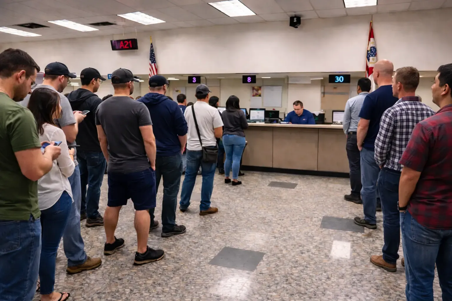 En Florida, todos los exámenes de licencia de conducir y CDL se realizarán solo en inglés