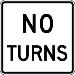 No Turns