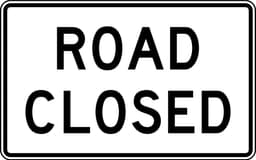 Road Closed