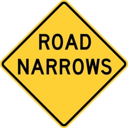 Road Narrows