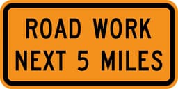 Road Work Next...
