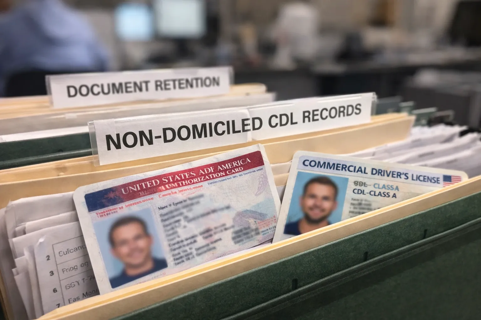 FMCSA хочет обязать штаты хранить документы по non-domiciled CDL минимум два года: что происходит и почему это важно