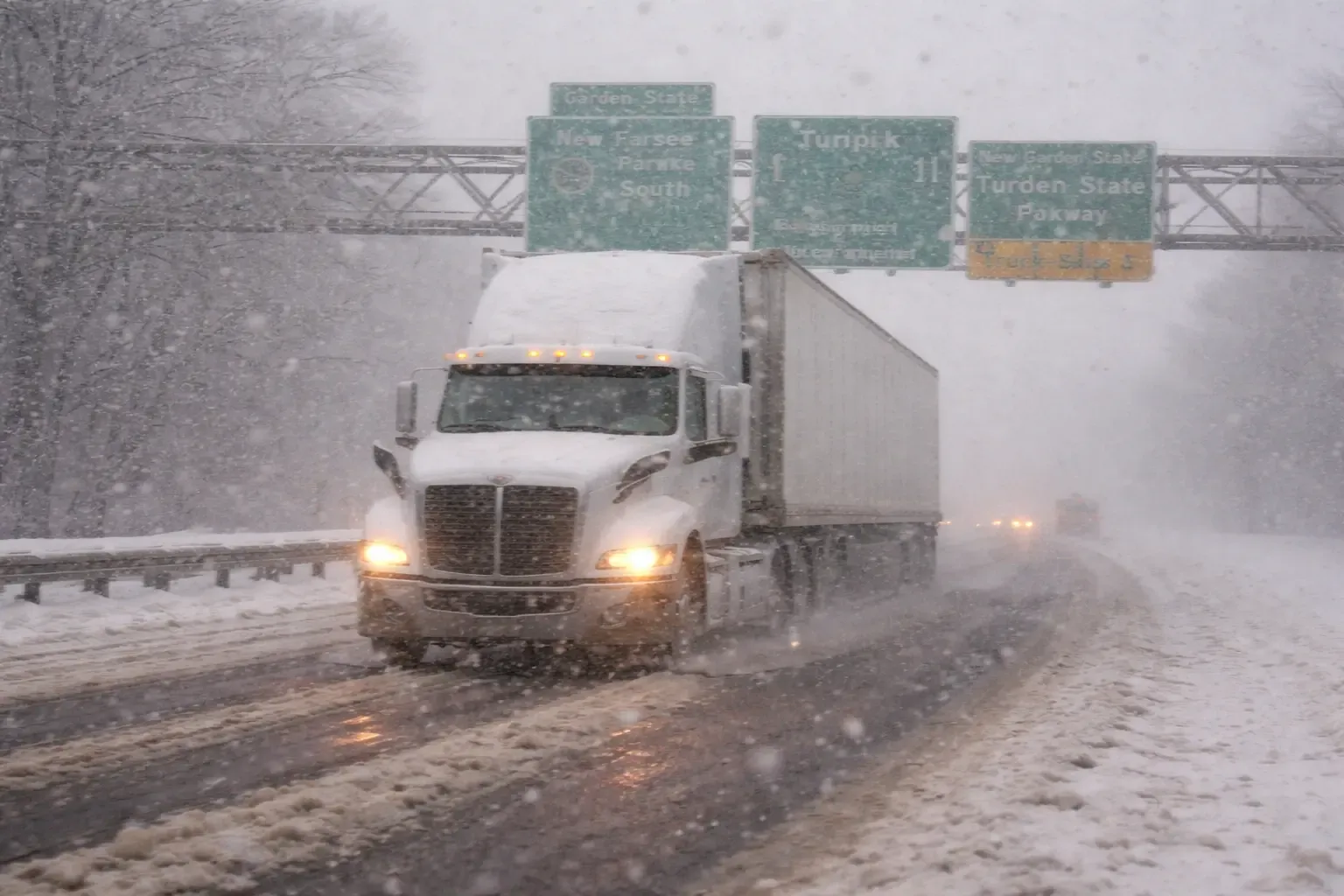 Сильная зимняя буря на северо-востоке США: что нужно знать водителям грузовиков